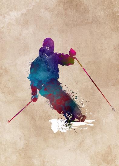Skisport Kunst 1