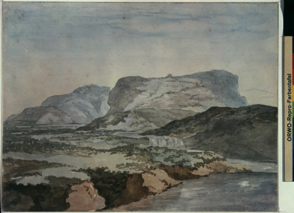 Sizilianische Landschaft von J.W. Goethe