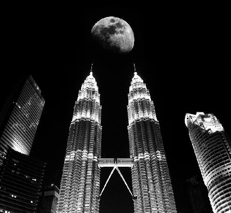 Nacht in Kuala Lumpur