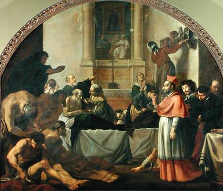 St. Charles Borromeo (1538-84) von Karel Skreta