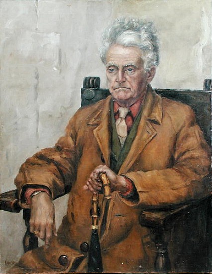 Mr Corbett (oil on canvas)  von Karen  Armitage