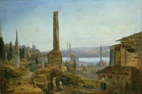 Hafen in Konstantinopel