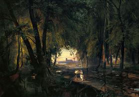 Waldweg bei Spandau 1835
