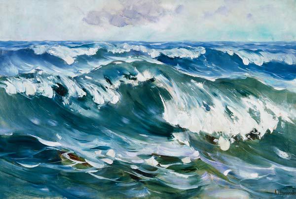 Die Welle (Meeresbrandung) 1915
