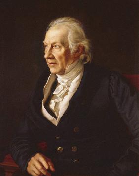 Porträt des Karl Friedrich Zelter (1758-1832) 1828