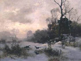 Crows in a Winter Landscape 1907