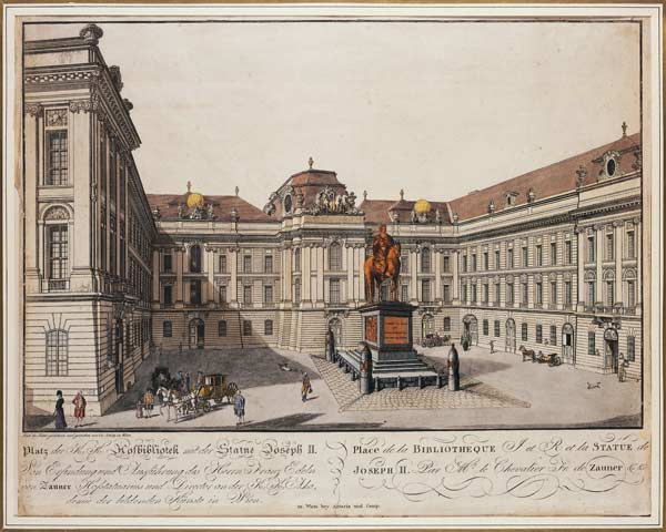 Wien, Hofbibliothek von Karl Schütz