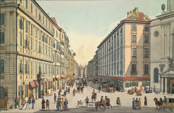 Wien, Kohlmarkt von Karl Schütz
