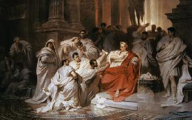 Die Ermordung Julius Caesar's.