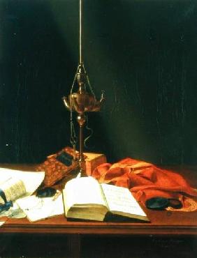Still life with a Bible 1821