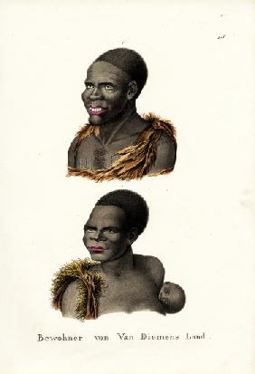 Tasmanian Aborigines - Van Diemen'S Land 1824