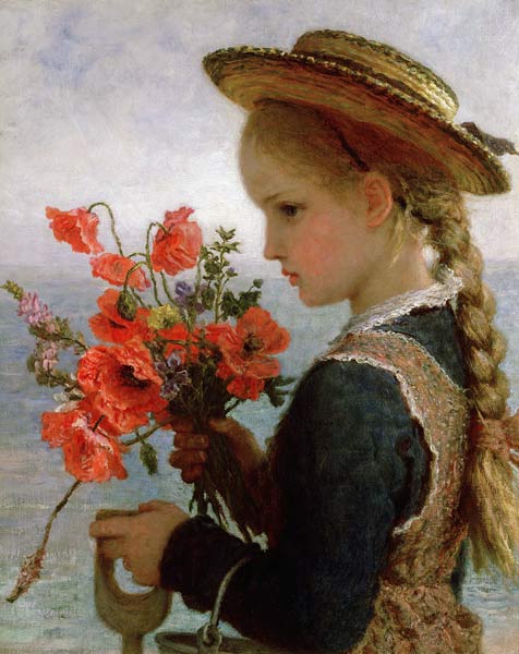 Poppy Girl von Karl Wilhelm Friedrich Bauerle
