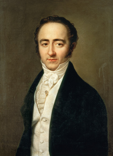 Franz Xaver Mozart (1791-1844), later known as Wolfgang Amadeus, younger son of Wolfgang Amadeus Moz von Karol Schweikert