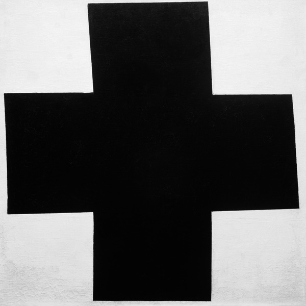 Das schwarze Kreuz. von Kasimir Sewerinowitsch Malewitsch