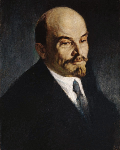 Bildnis Wladimir Lenin (1870-1924) von Pjotr Iwanowitsch Kelin