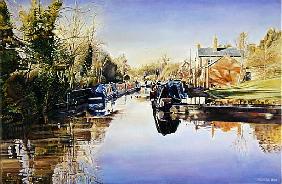 Saltisford Arm, Warick, 2003 (oil on canvas) 
