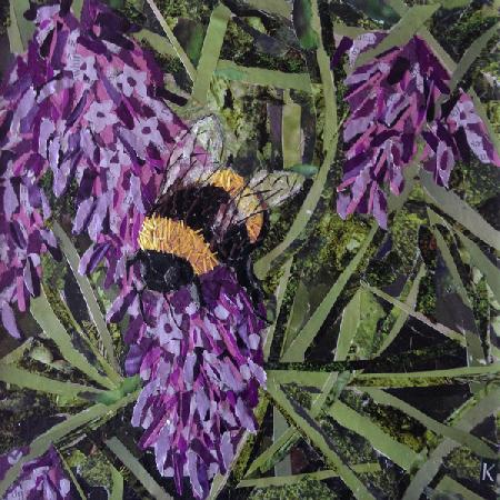 Buzz - Bumble Bee On Lavender 2016