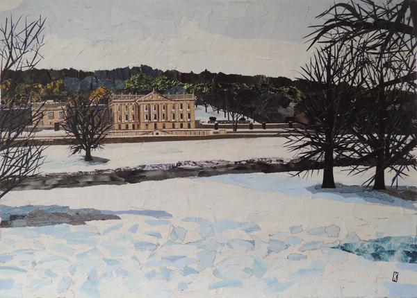Chatsworth In The Snow von Kirstie Adamson