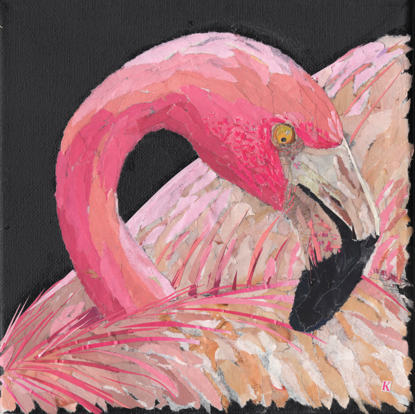 Flamingo von Kirstie Adamson
