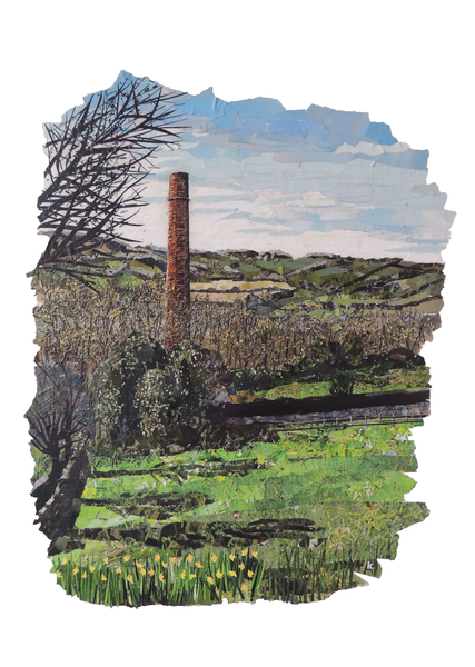 Peckwash Mill From Rigga Lane von Kirstie Adamson