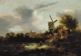 Die Bleiche bei Haarlem. 1647
