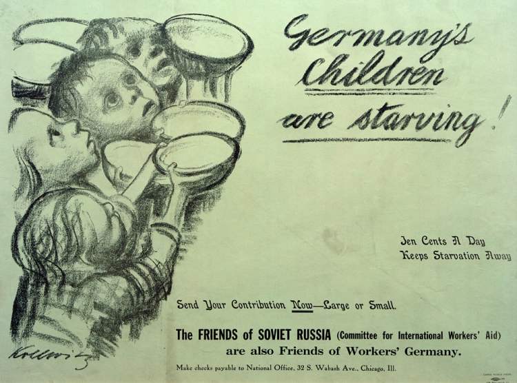 Germany?s Children are starving von Käthe Kollwitz