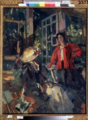 Am Fenster 1919