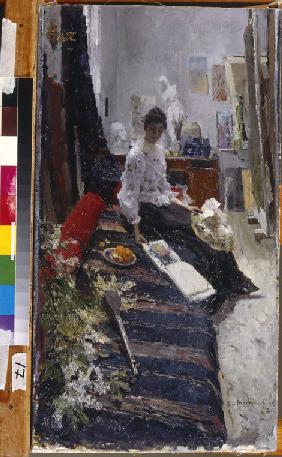 Im Atelier des Malers 1892