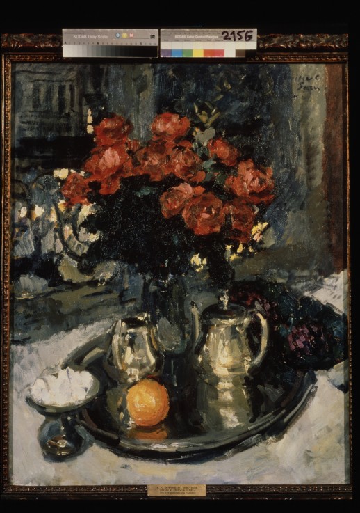 Rosen und Veilchen von Konstantin Alexejewitsch Korowin