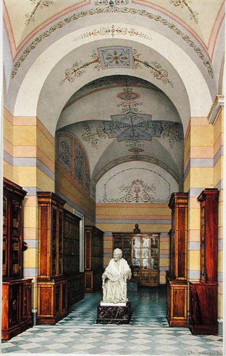 Voltaire's Library, The New Hermitage von Konstantin Andreyevich Ukhtomsky