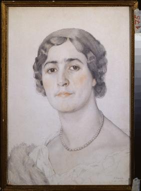 Bildnis der Schauspielerin D.G. Karyschewa 1914