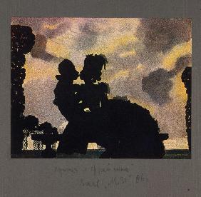 Der Kuss (Der Prinz und die Fräulein) 1906