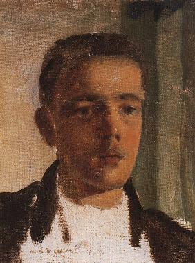 Porträt von Sergei Djagilew (1872-1929) 1893