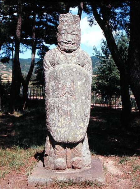 Statue from the park von Korean School