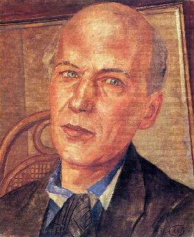 Porträt des Dichters Andrei Bely (1880-1934) 1932