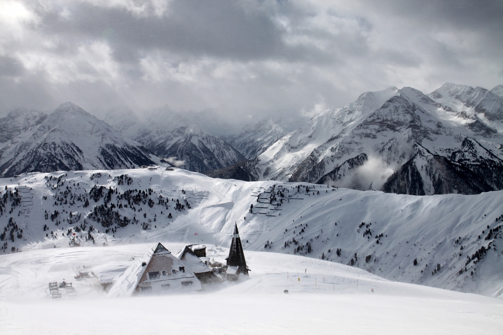Schneesturm in den Alpen von KrystynaAnnaMaria