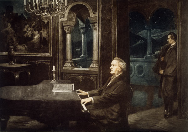 Wagner und Ludwig II von Kurt von Rozynski