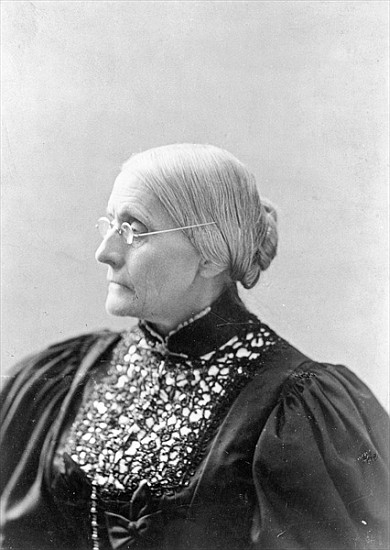Susan Brownell Anthony (1820-1906) c.1890-1906 von L. Condon