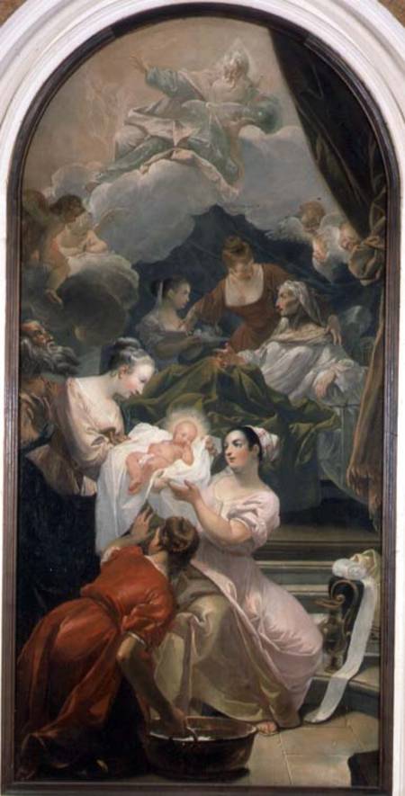 The Birth of the Virgin von L. Vernansal