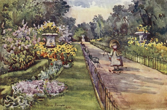 Spring in Regents Park von Lady Victoria Marjorie Harriet Manners
