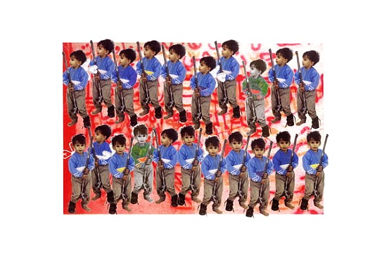 Boy Soldiers, 2005-06 von Laila  Shawa