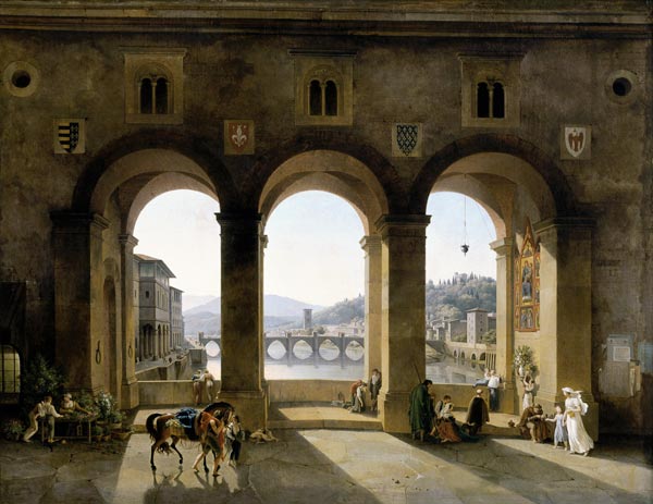 L.T.Turpin de Crisse, Ponte Vecchio von Lancelot Theodore Turpin de Crisse
