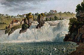 Der Rheinfall bei Schaffhausen