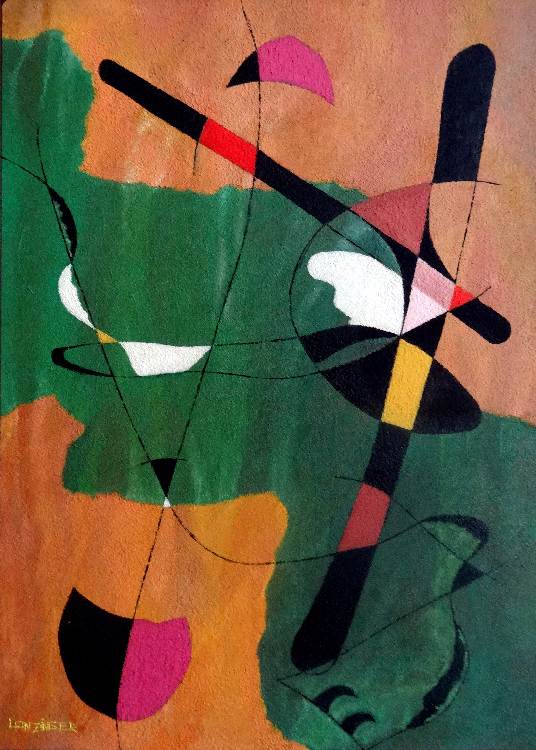 Abstrakt II – Miro Art
 von Peter Lanzinger