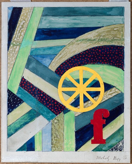 F in Feld von László Moholy-Nagy