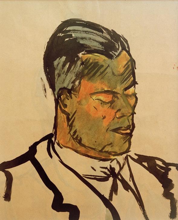 Ohne Titel (Mein Bruder Jenö)  von László Moholy-Nagy