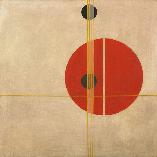 Q 1 Suprematistisch von László Moholy-Nagy