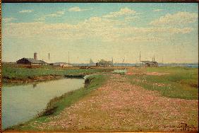Kanal und Hafen bei Fredriksvaerk 1900