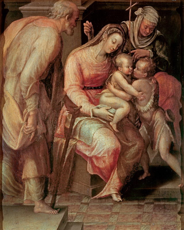 Die heilige Familie von Lavinia Fontana