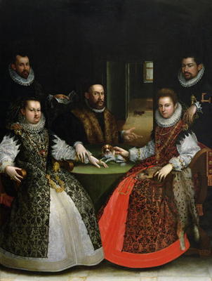 The Gozzadini Family (oil on canvas) von Lavinia Fontana